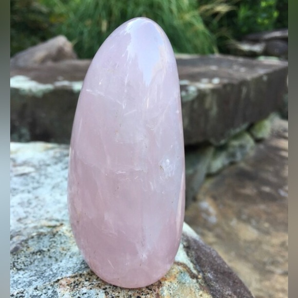 Rose Quartz Freeform Madagascar Grade A Home Decor - Picture 3 of 3